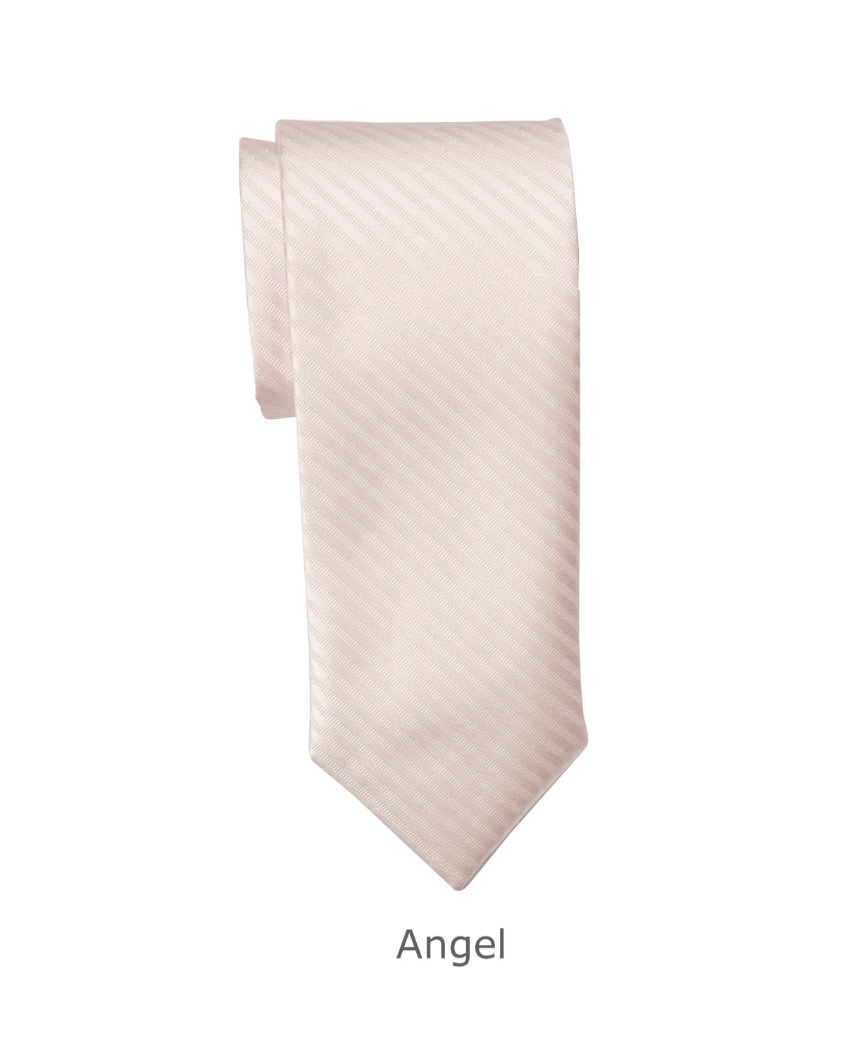 Modern Solid Thin Stripe Long Tie