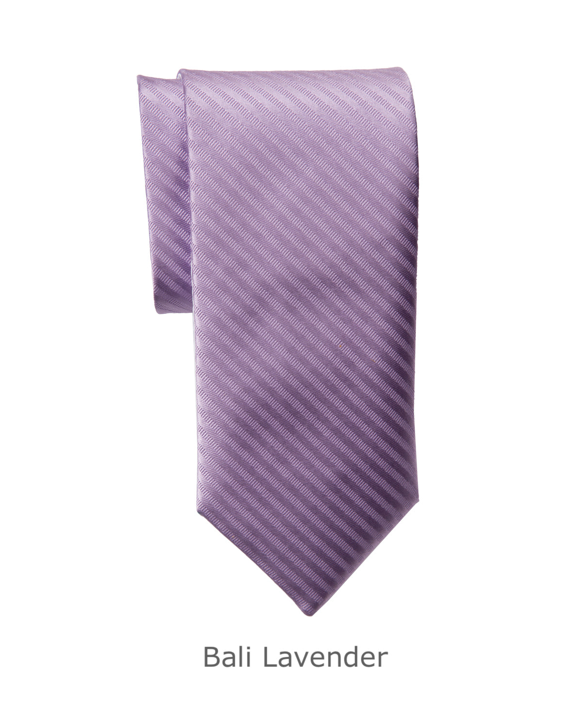 Modern Solid Thin Stripe Long Tie