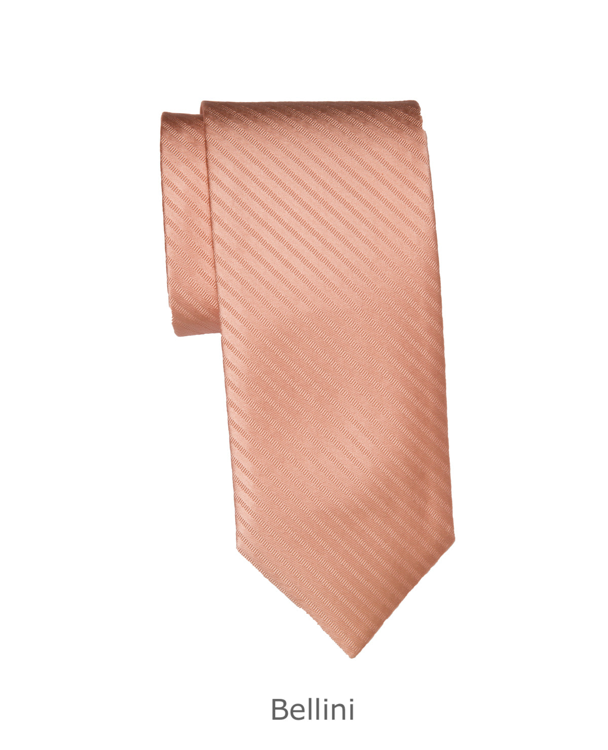 Modern Solid Thin Stripe Long Tie