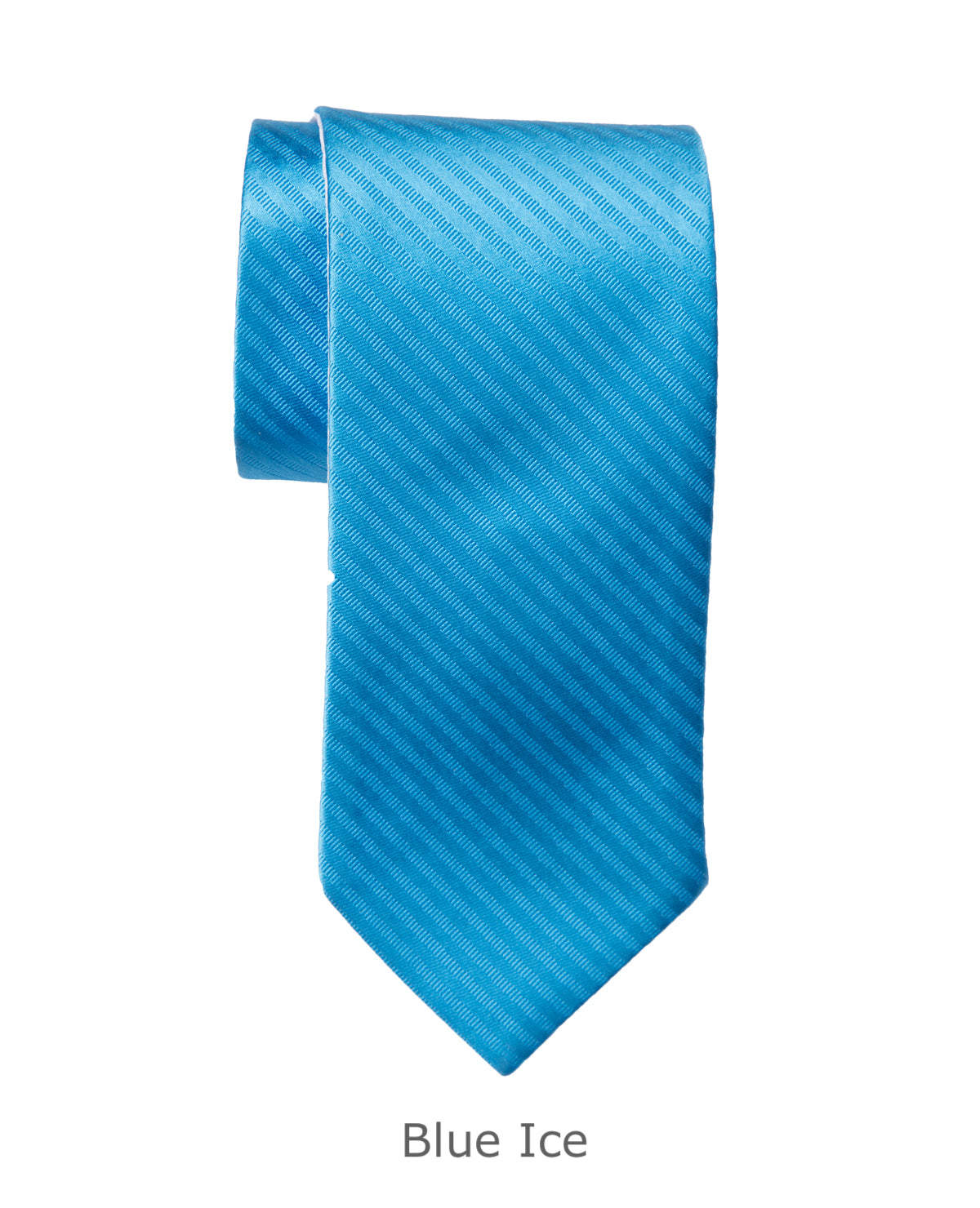 Modern Solid Thin Stripe Long Tie