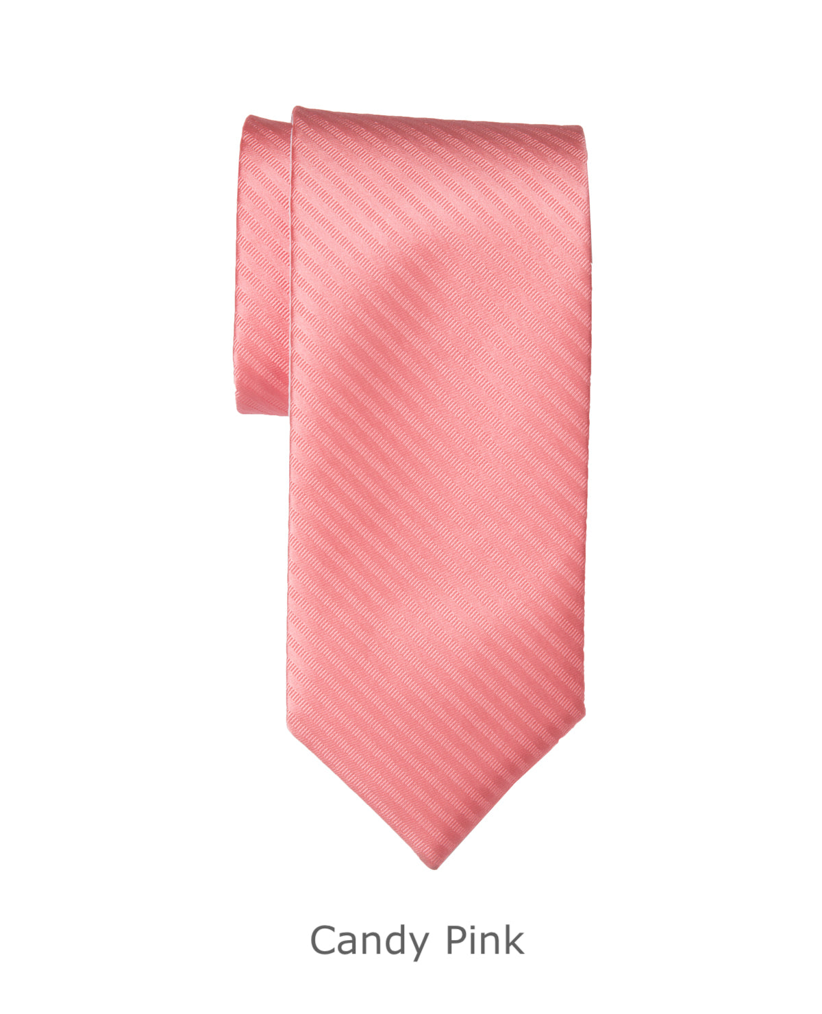 Modern Solid Thin Stripe Long Tie