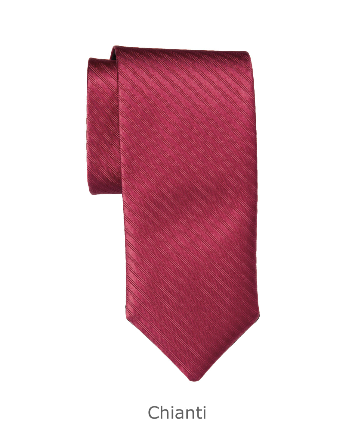 Modern Solid Thin Stripe Long Tie