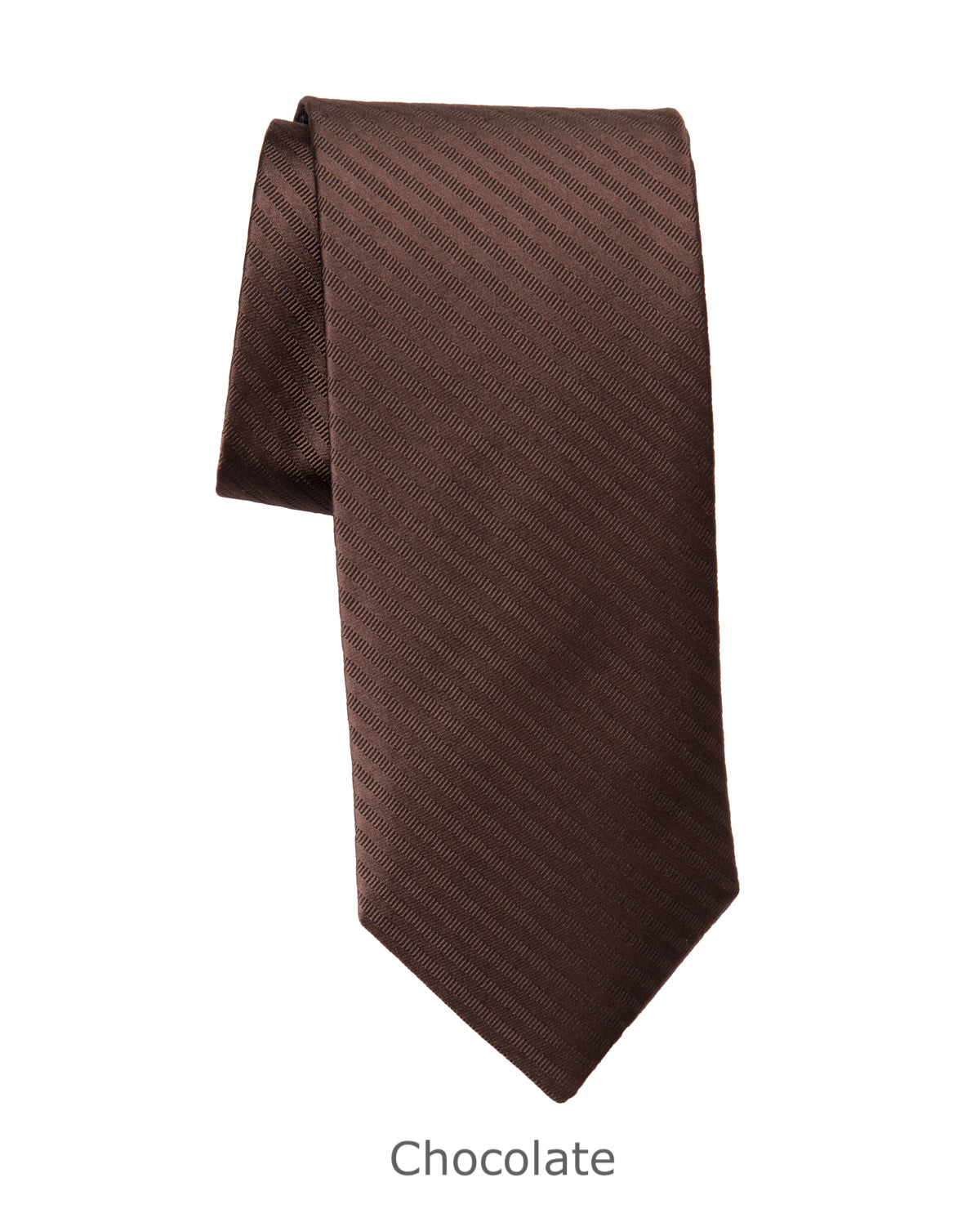 Modern Solid Thin Stripe Long Tie