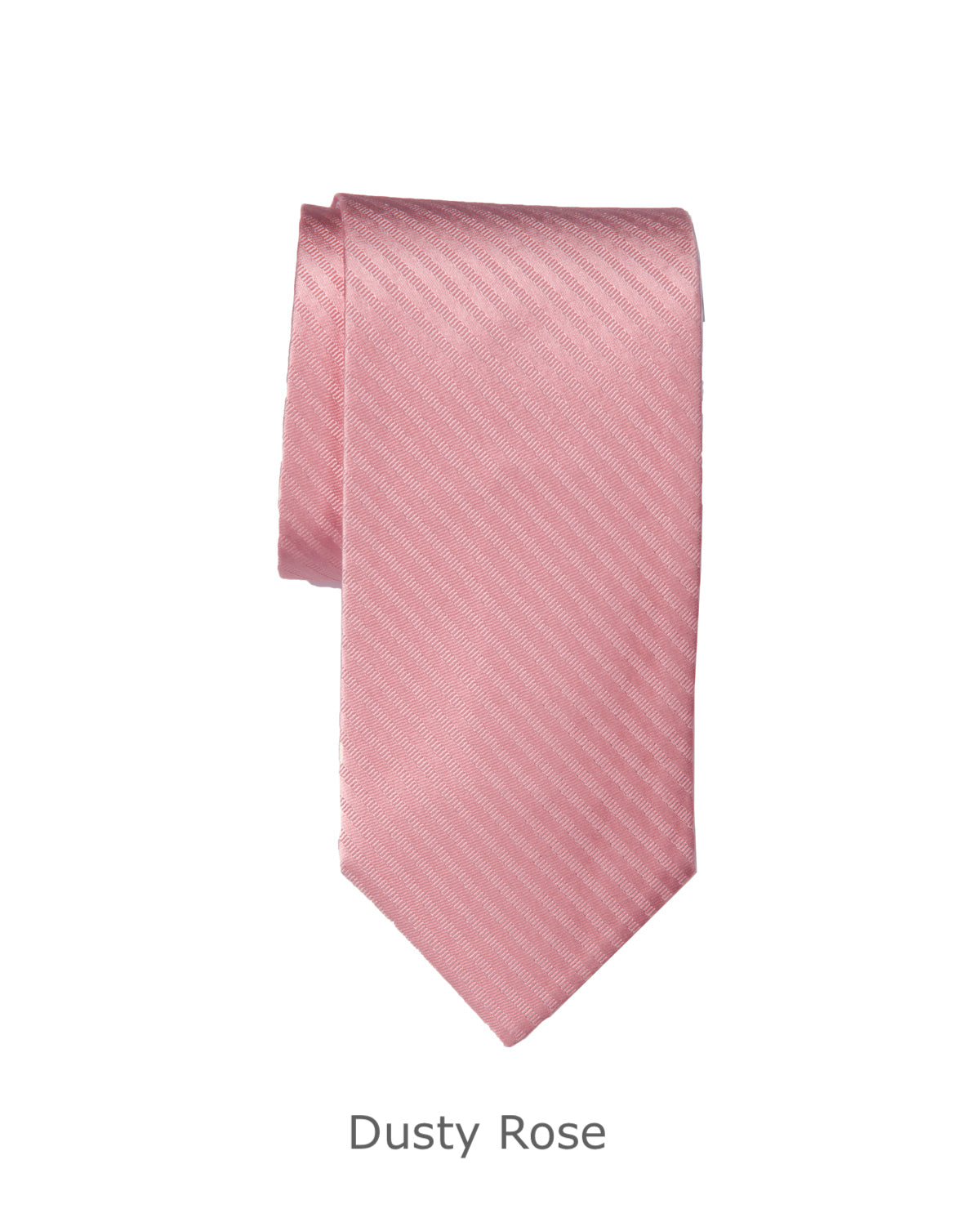 Modern Solid Thin Stripe Long Tie