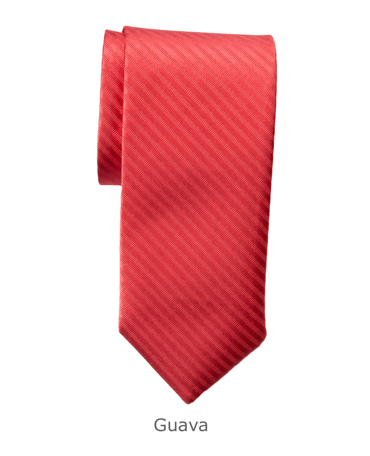 Modern Solid Thin Stripe Long Tie