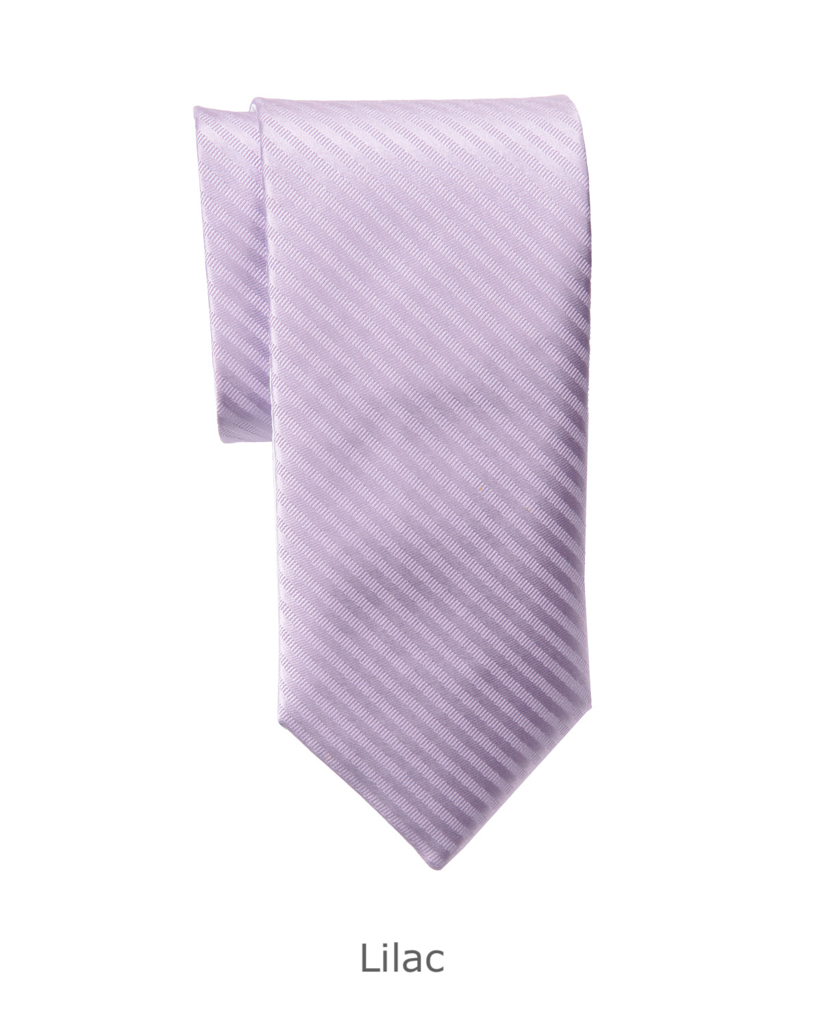 Modern Solid Thin Stripe Long Tie