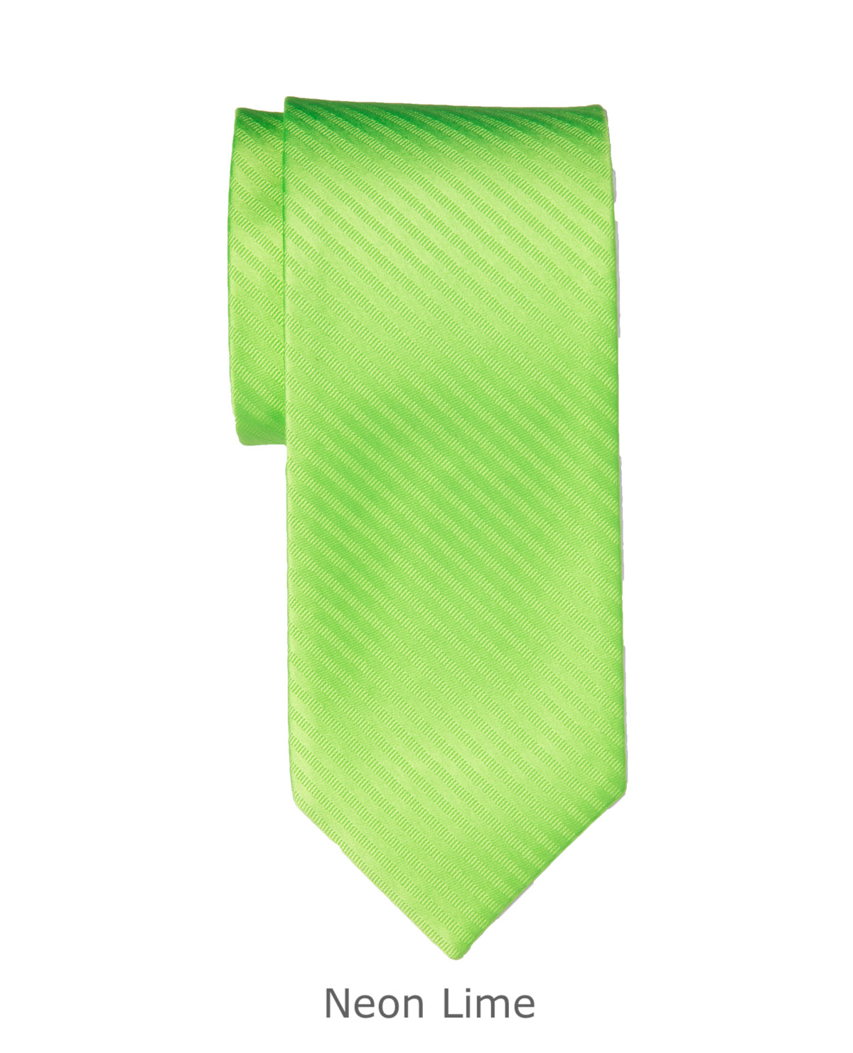 Modern Solid Thin Stripe Long Tie