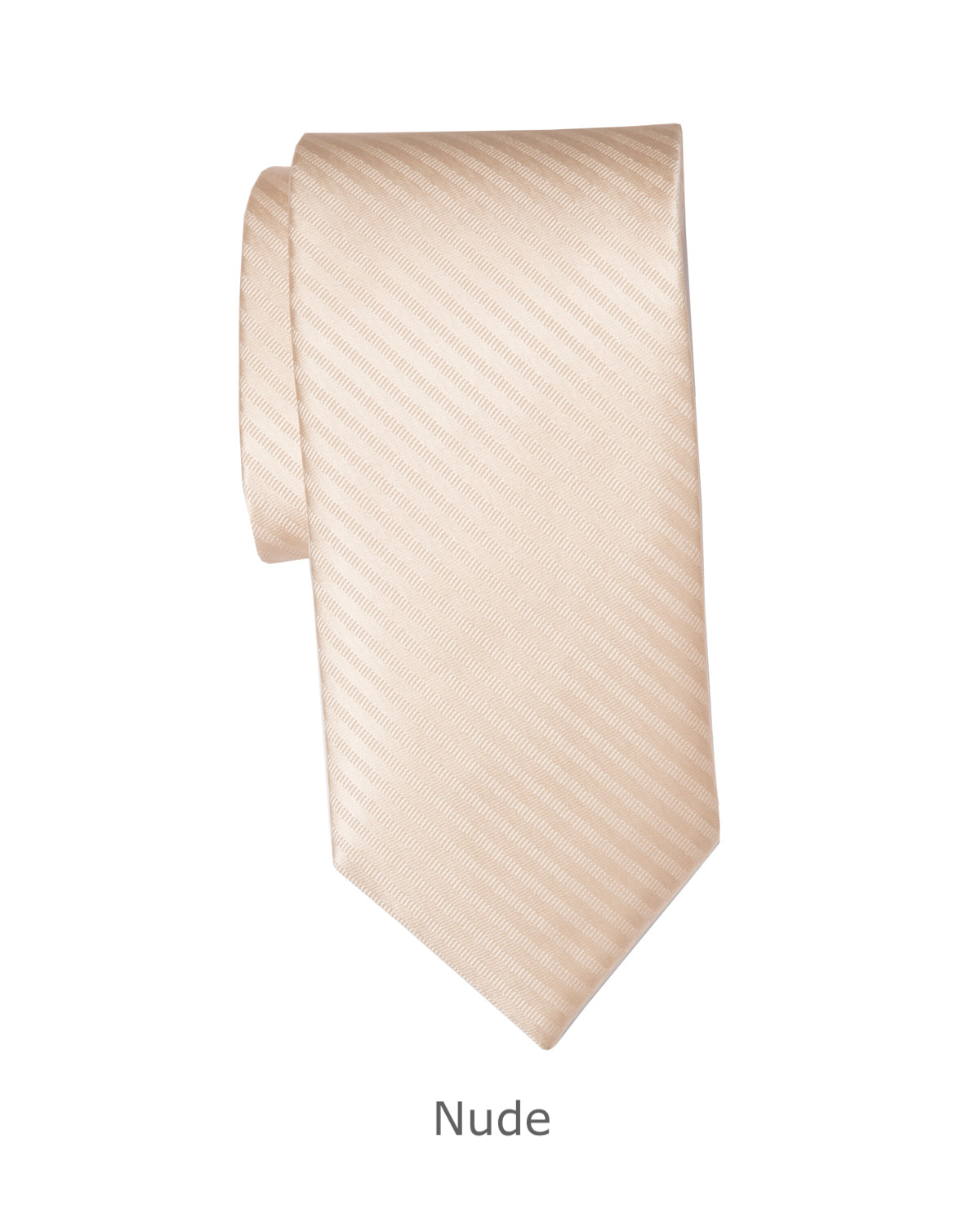 Modern Solid Thin Stripe Long Tie