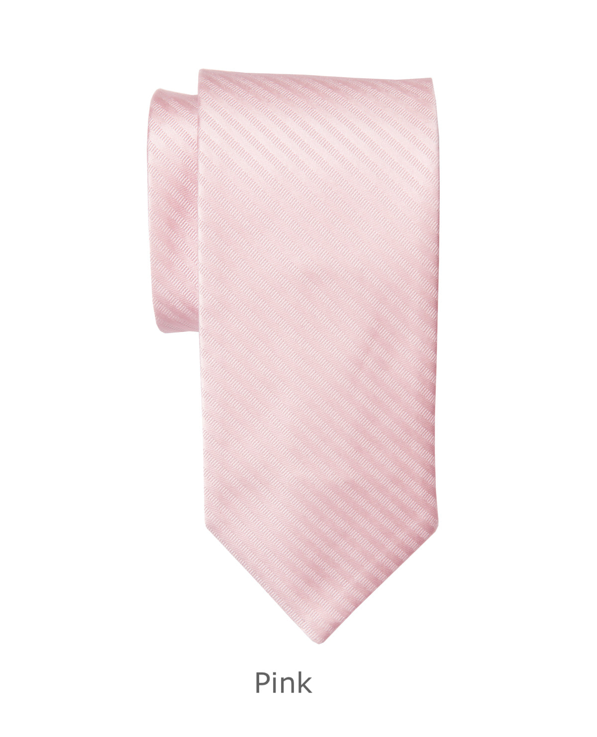 Modern Solid Thin Stripe Long Tie