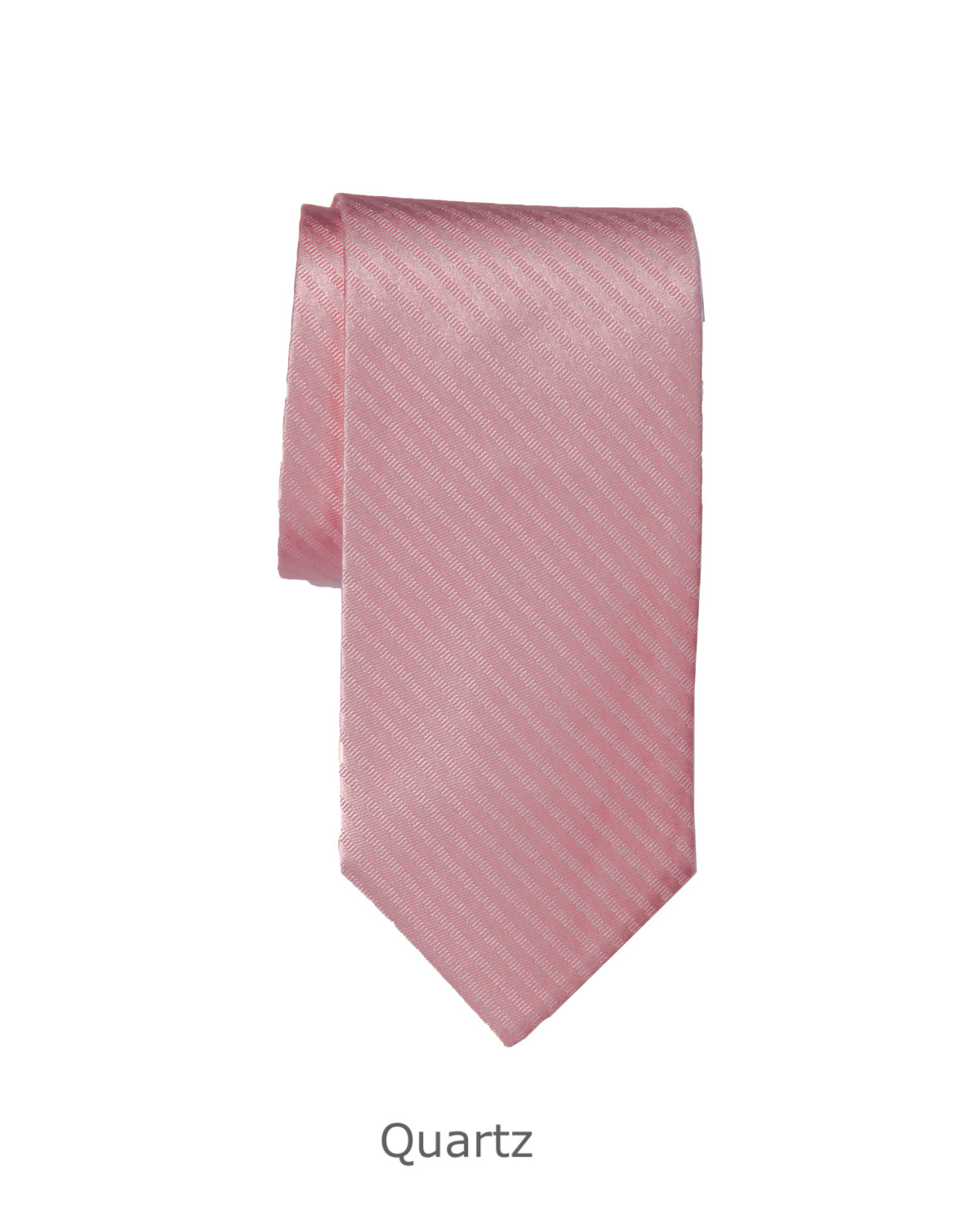 Modern Solid Thin Stripe Long Tie