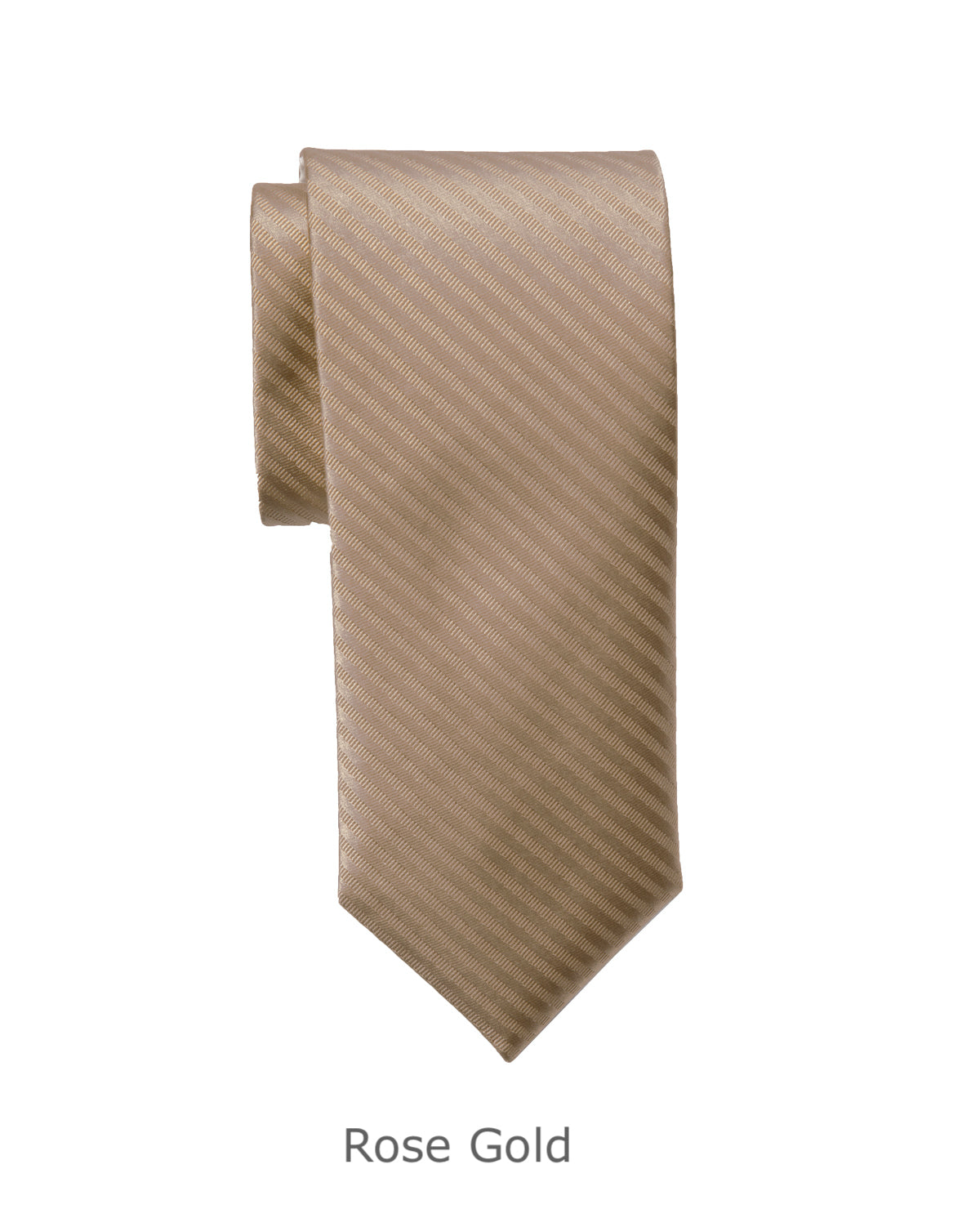 Modern Solid Thin Stripe Long Tie