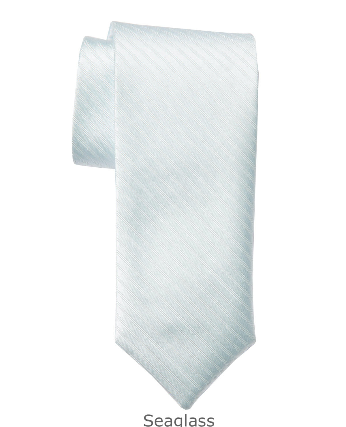 Modern Solid Thin Stripe Long Tie