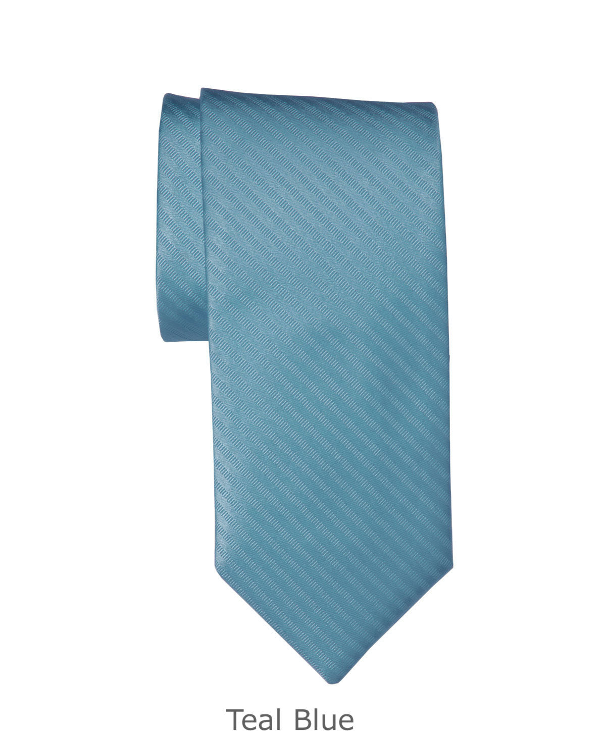 Modern Solid Thin Stripe Long Tie