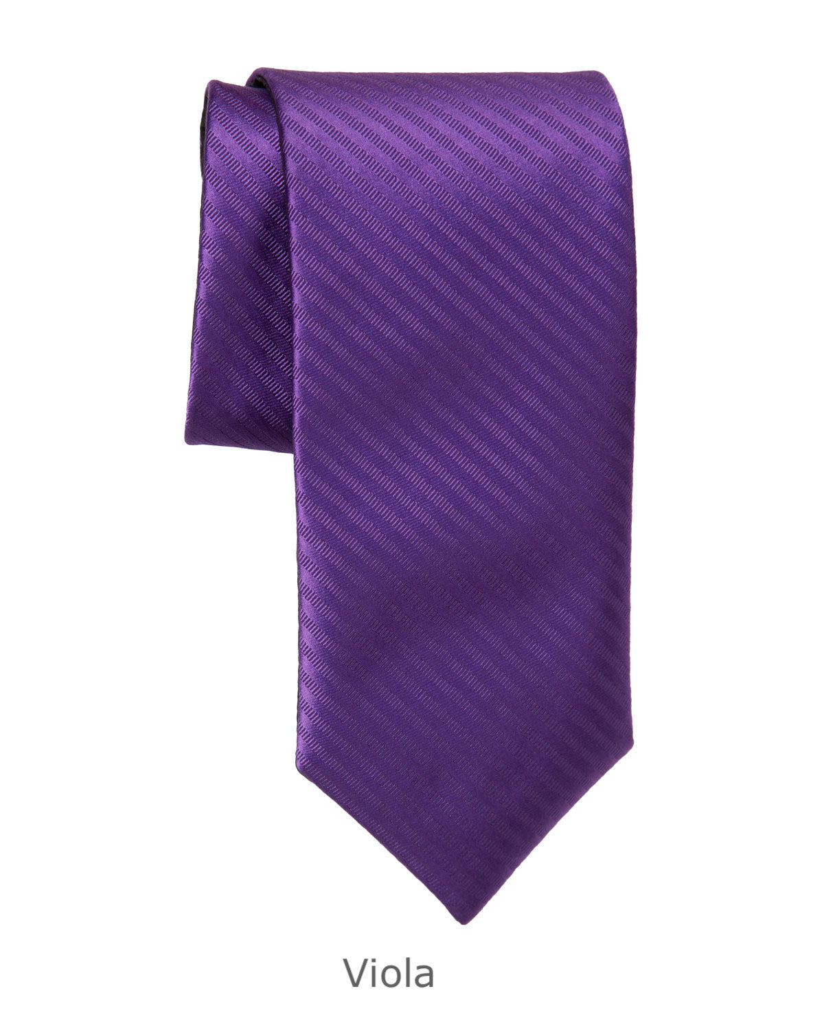 Modern Solid Thin Stripe Long Tie