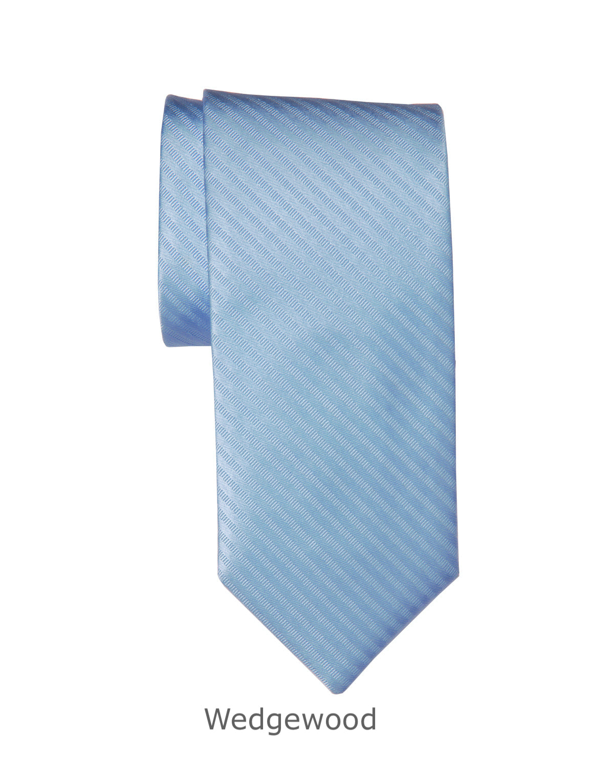 Modern Solid Thin Stripe Long Tie