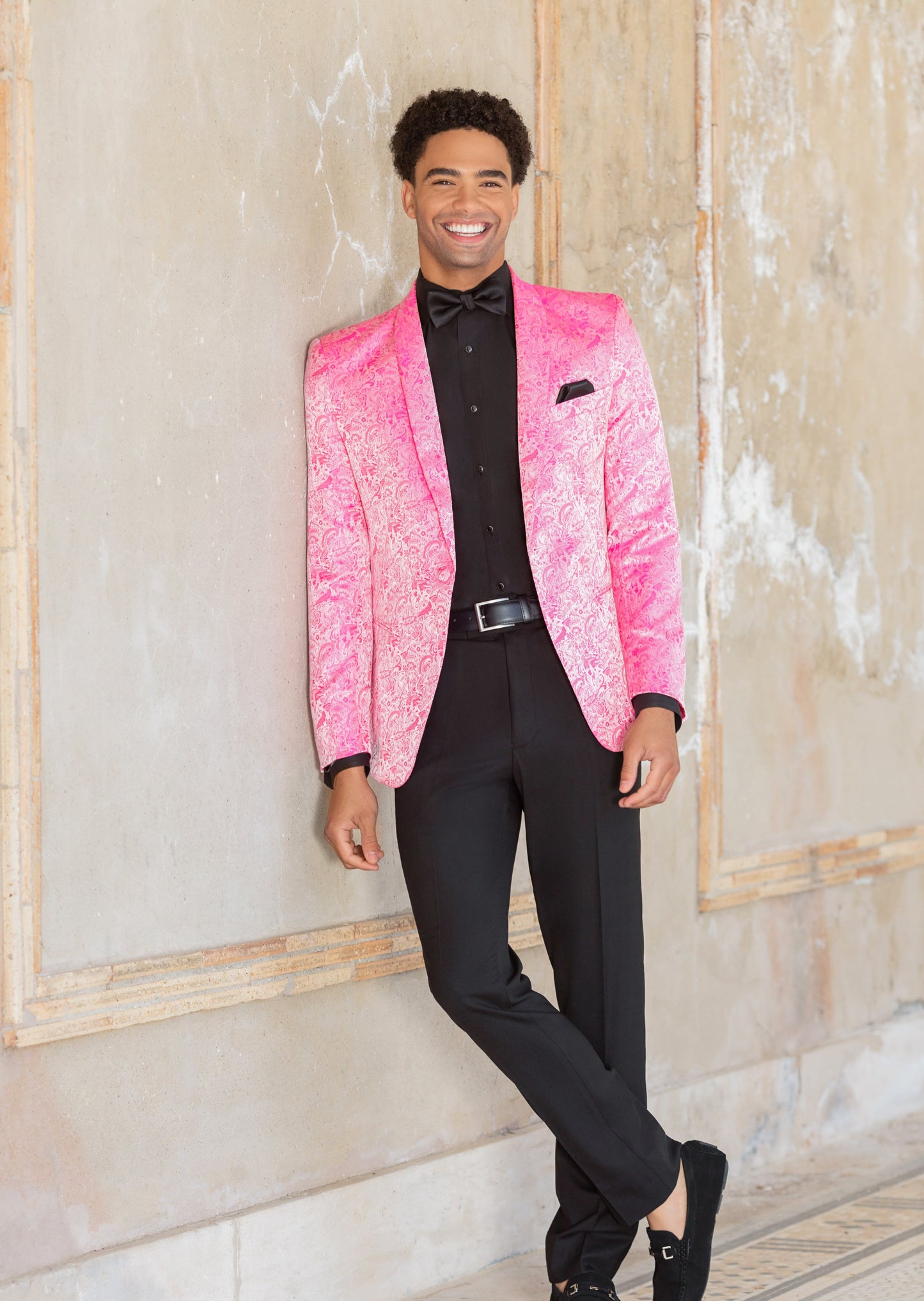 Mark of Distinction Hot Pink Aries Paisley Mark of Distinction Hot Pink Aries Paisley