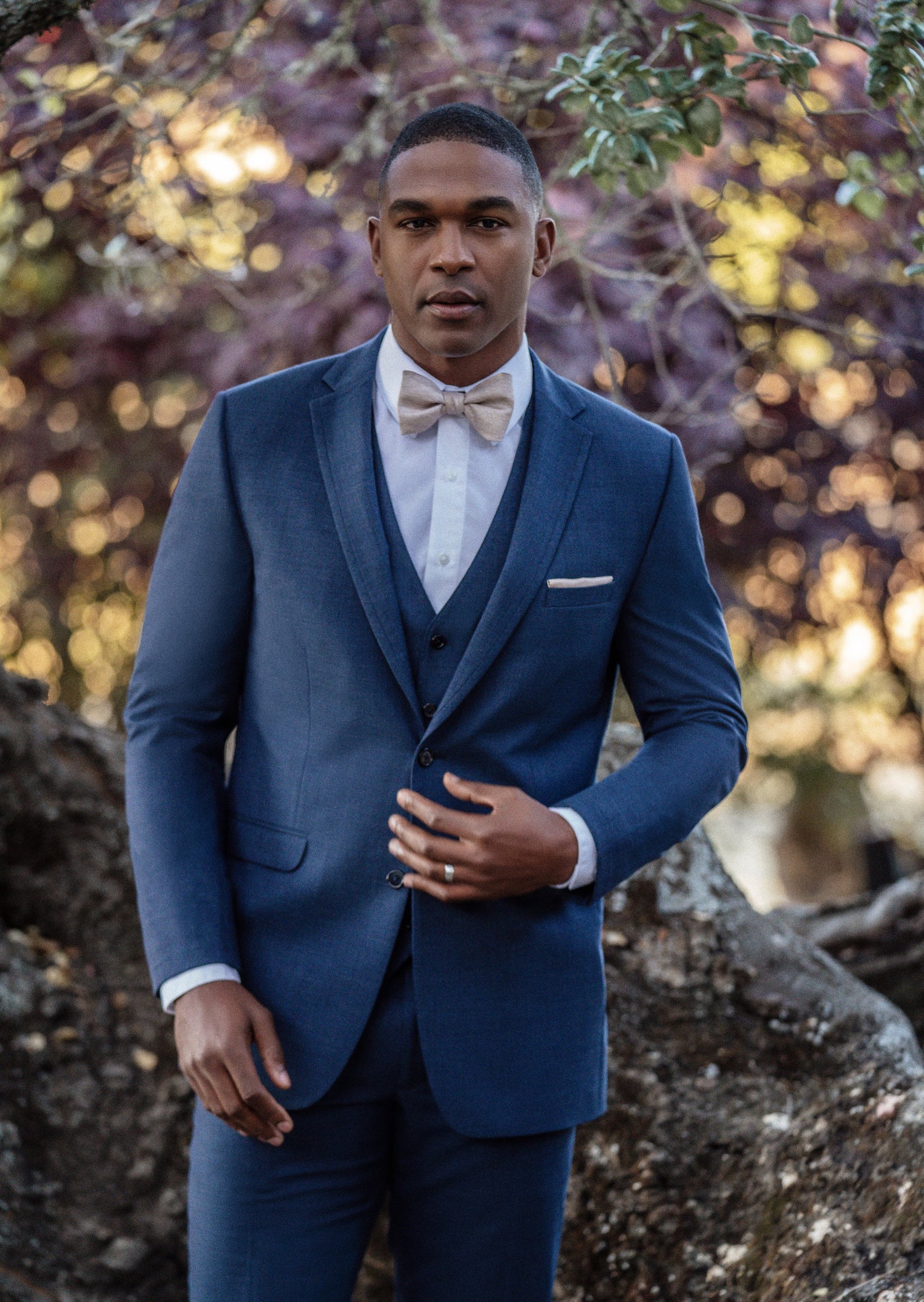 dark blue formal dress men Ridge Denim Blue Suit by Allure Men Geno's Formal Affair