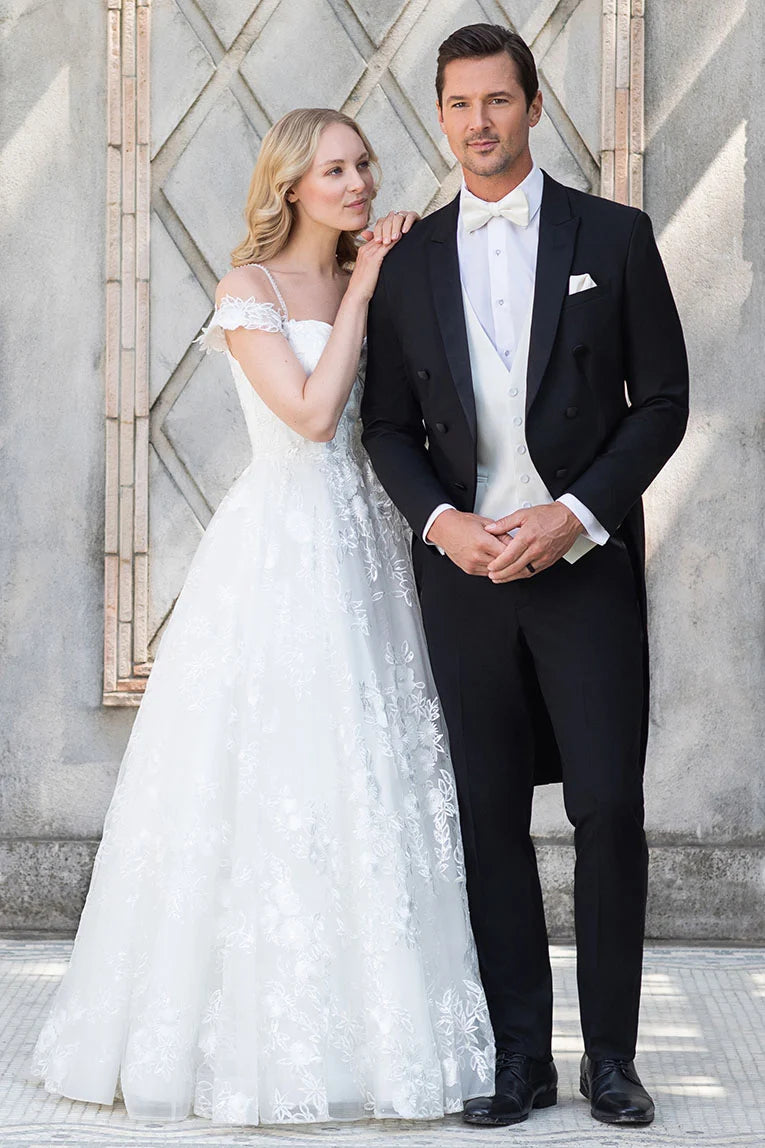 Couture 1910 Black Crowne Tuxedo with Tails