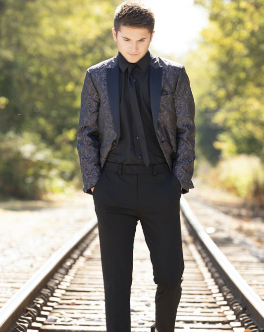 Couture 1910 Charcoal Paisley