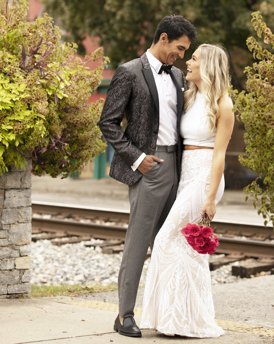 Charcoal Paisley by Couture 1910