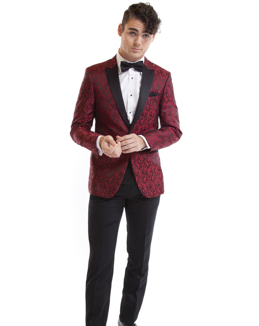 Couture 1910 Red Paisley