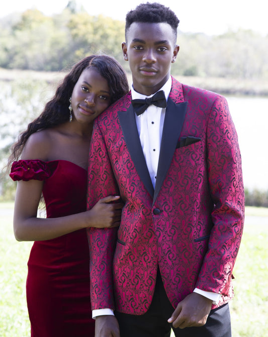 Couture 1910 Red Paisley