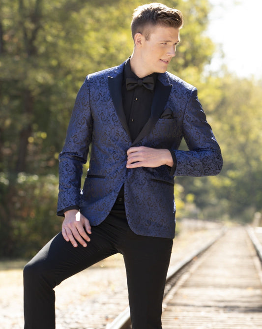 Couture 1910 Blue Paisley