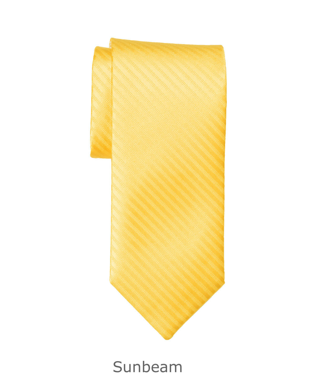 Modern Solid Thin Stripe Long Tie